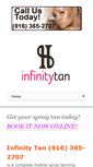 Mobile Screenshot of infinitytan.net